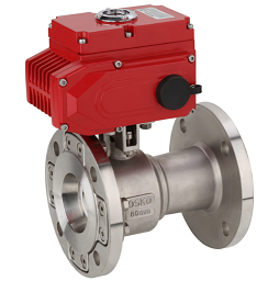 1-Piece IC Flanged End Ball Valves With ISO Mounting Pad
